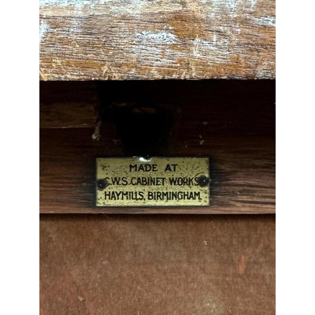 Antique English Inlaid Mahogany Chest of Drawers For Sale - Image 12 of 13