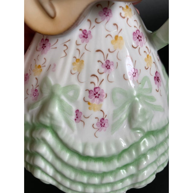 1964 Herend Hungary Porcelain Woman Playing Guitar Figurine For Sale - Image 10 of 12