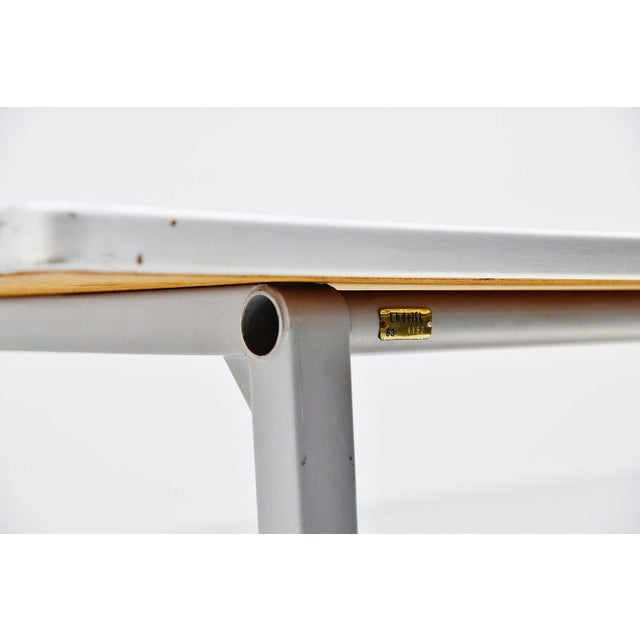 Friso Kramer Small Reform Table by Ahrend De Cirkel attributed to Friso Kramer, 1963 For Sale - Image 4 of 9