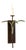 Single Grande Marsh Sconce by Lowcountry Originals For Sale