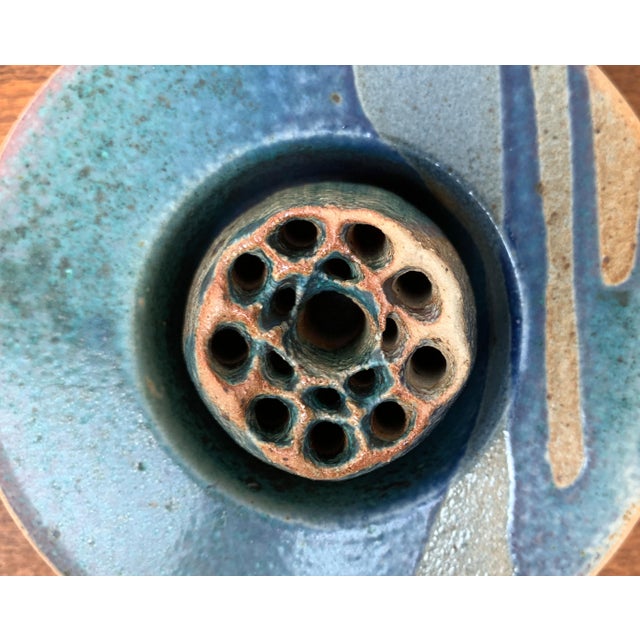 Vintage Postmodern Ceramic Pique Fleur Vase, 1980s For Sale - Image 12 of 18