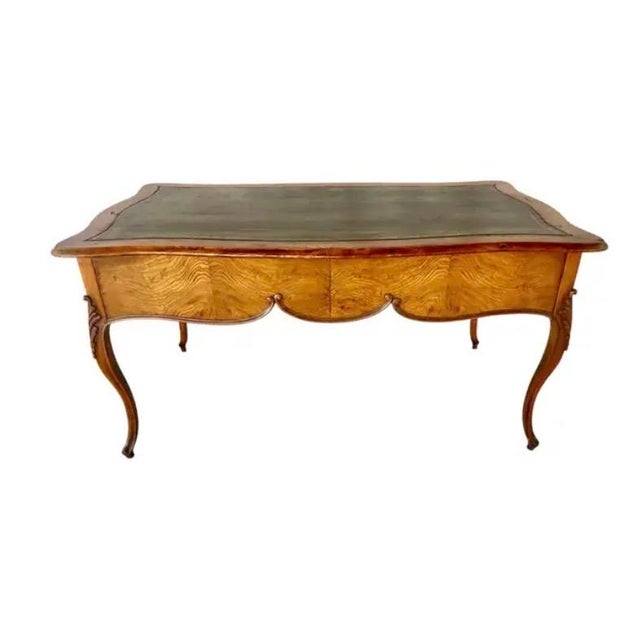 18th Century Louis XV Fruitwood Bureau Plat - Writing Desk For Sale - Image 5 of 16