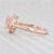 Gemstone Information: *Natural Morganite* Carats - 0.93ct Cut - Cushion Brilliant Color - Peach *Natural Diamonds* Total...