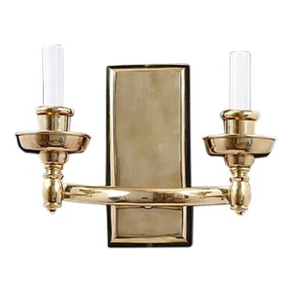 Storia Sconce in Brass Finish