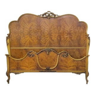 1920s Satinwood French Bed For Sale