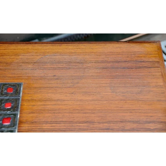 Danish Wooden Nesting Tables, Set of 3 For Sale - Image 16 of 18