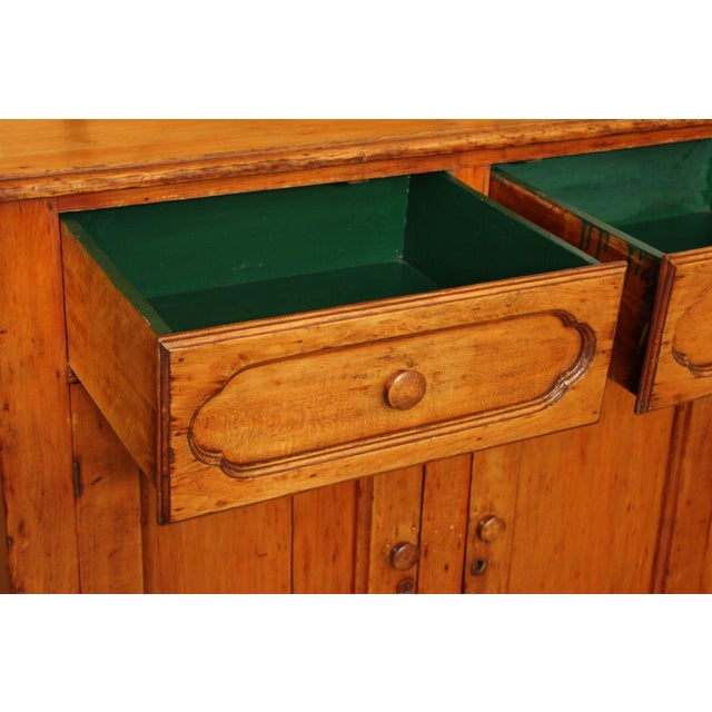 Antique Pine Jelly Cupboard Cabinet For Sale - Image 10 of 18