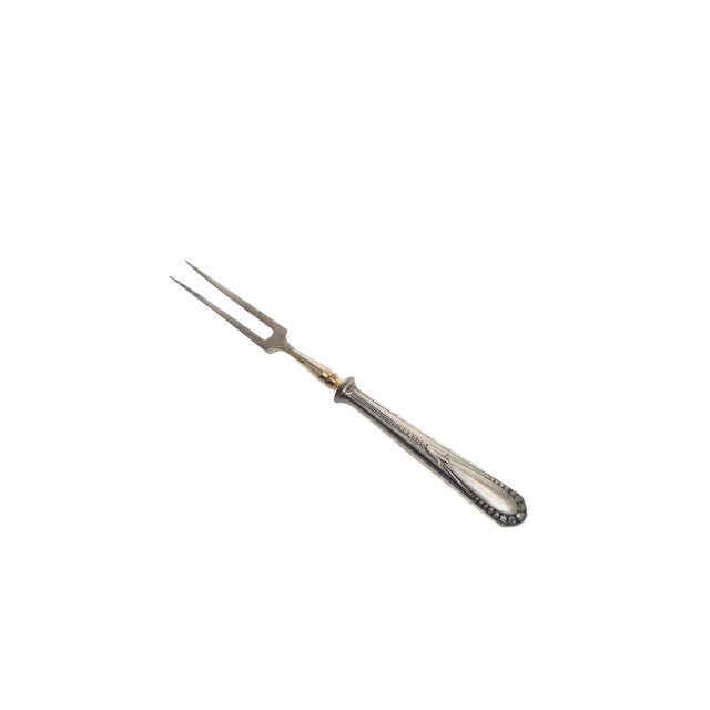 Classical Brass Fork, 1930s For Sale - Image 4 of 6