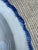 Antique Pearlware Blue Feather Edge Platter, Circa 1820’s For Sale - Image 4 of 12