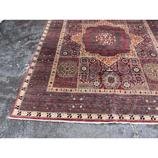 6ft 6in × 8ft 4in Gallery Ephesus Mamluk Area Rug For Sale - Image 9 of 12