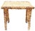 Handsome woven reed accent table - equally at home with coastal, beach, boho chic, or rustic interiors. Perfect at bedside...