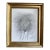 Signed Marek Charcoal Nude Study on Canvas in Gilt Frame | Intimate Atelier Drawing For Sale
