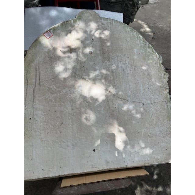 More information coming soon… This shapely cast stone wall fountain is from France and dates to circa the 1970s. The demi-...