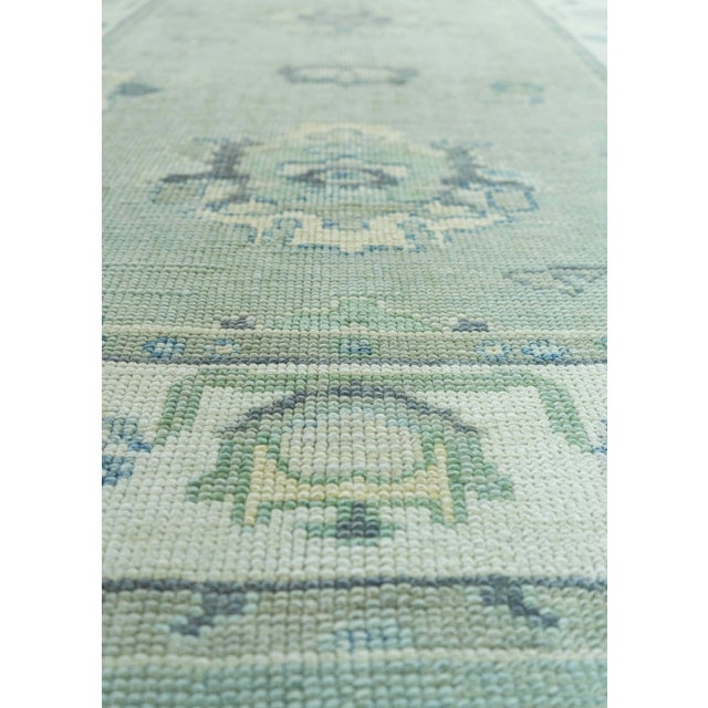 Early 21st Century Turkish Oushak Rug 4'3" x 6'1" #19166 For Sale - Image 5 of 8