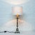 Table Lamp in Silver-Plated Metal For Sale - Image 9 of 9