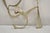 Late 20th Century Colbert Collins 1980s Steel Metal Brutalist Ribbon Dancers Wall Art Sculpture For Sale - Image 5 of 12