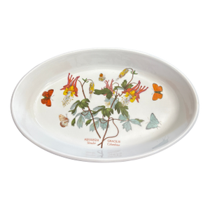 1990s Botanic Garden Portmerion Slender Columbine Casserole Dish