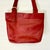 1996 Vintage Boho Chic Coach Soho Lafayette Red Leather Tote, F6h-4140. For Sale - Image 12 of 13