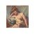 Wood Circa 1999, Vintage Artist Signed Nude Oil Painting of a Woman, on Wood Board, Signed Al Geary For Sale - Image 7 of 10