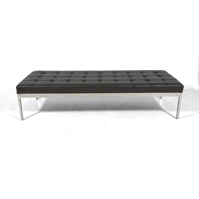 Mid-Century Modern Nicos Zographos Be3 Bench/Daybed For Sale - Image 3 of 11