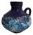 Vitage Jug in Fat Lava Style with Blue Glaze and Blue-Gray Lava, 1970s For Sale - Image 6 of 6