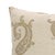 Art Deco Bankebihari Handmade Block Print Pillow Cover Linen Blend Floral Decorative 22x22 Inch Cushion Cover For Sale - Image 3 of 9