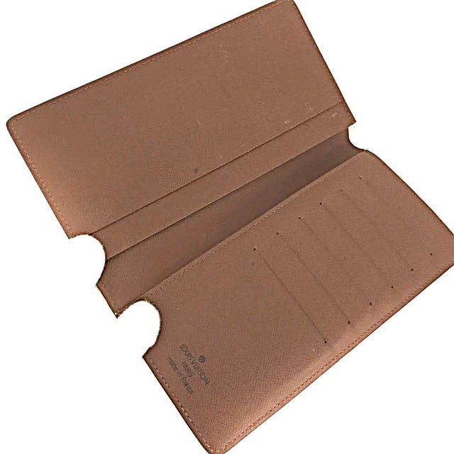 2000 - 2009 2001 Authentic Louis Vuitton Porte Cartes Crédit Yen Monogram Long Wallet For Sale - Image 5 of 7