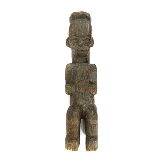 Early 20th Century Urhobo Shrine Wood Figure Nigeria For Sale In Denver - Image 6 of 6