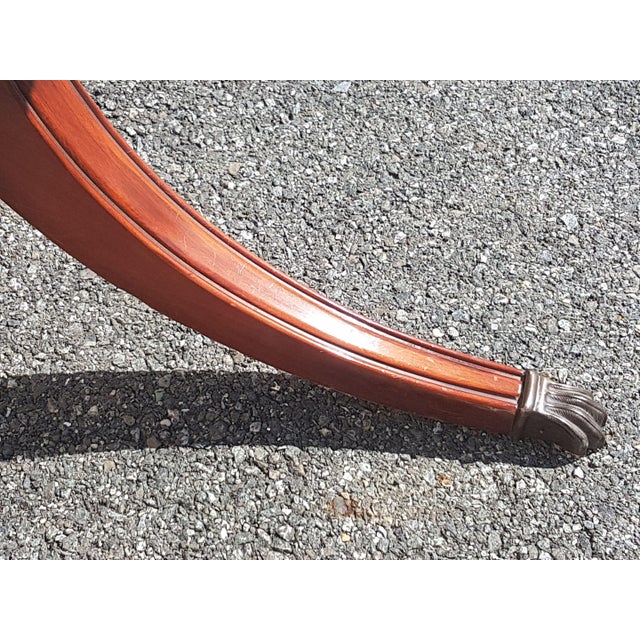 Mid 20th Century Drexel Travis Court Federal Style Mahogany Double Mid 20th Century Drexel Travis Court Federal Style Mahogany Double