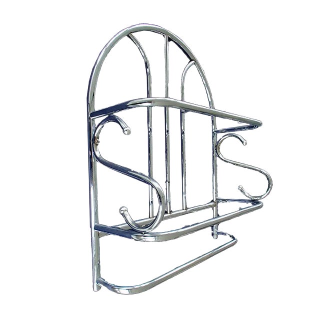 Art Deco Bathroom Towel Rack, 1930s For Sale