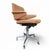 Metal Vintage Danish Desk Office Chair by Jacob Jensen for Labofa Mobler For Sale - Image 7 of 12