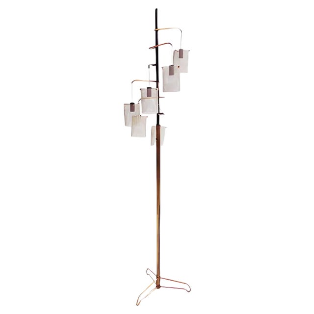 Italian Floor Lamp from Stilnovo, 1950s For Sale