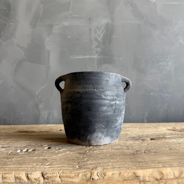 Vintage Style Matte Oil Pottery #23b For Sale - Image 4 of 11