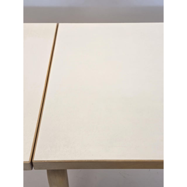 1960s Vintage Drop-Leaf Table by Alvar Aalto for Artek, 1960s For Sale - Image 5 of 16