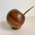 Brown Mid Century Danish Modern Style Orb Nut Bowl With Serving Spoon Chrissy Japan For Sale - Image 8 of 13
