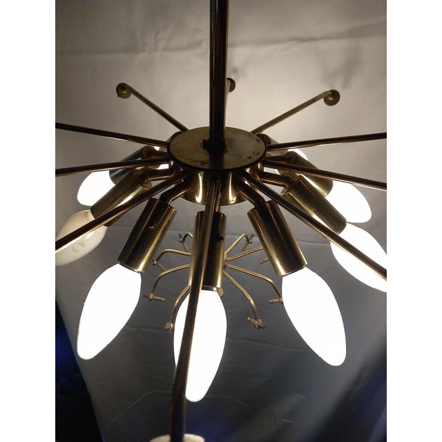 Basket Chandelier by J.T. Kalmar for Kalmar, Austria For Sale - Image 14 of 15