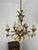 Mid-Century Modern Italian Five-Light Wrought Iron Chandelier, 1950s For Sale - Image 3 of 12