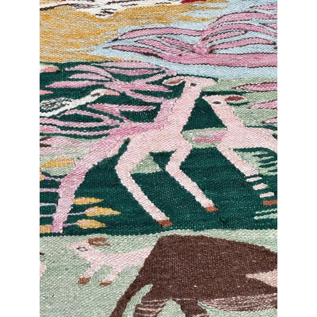 Vintage Egyptian Tapestry, 1950s For Sale - Image 14 of 18