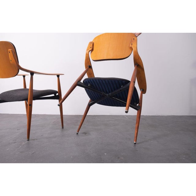 Vintage Armchairs by Hagafors, 1960s, Set of 2 For Sale - Image 4 of 7