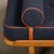 Blue Scandinavian Daybed in Oak and Dark Blue Bouclé Fabric with Leather Accents, 1960s For Sale - Image 8 of 15