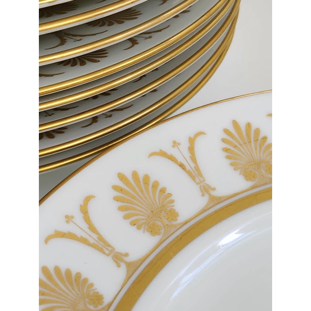 1940s Richard Ginori Dinner Plates in "Pompeii" Pattern- Set of 12 For Sale - Image 10 of 12