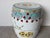 Ceramic Vintage Chinese Famille Rose-Style Hand-Painted Porcelain Garden Stool With Pierced Cash-Coin Motifs For Sale - Image 7 of 12