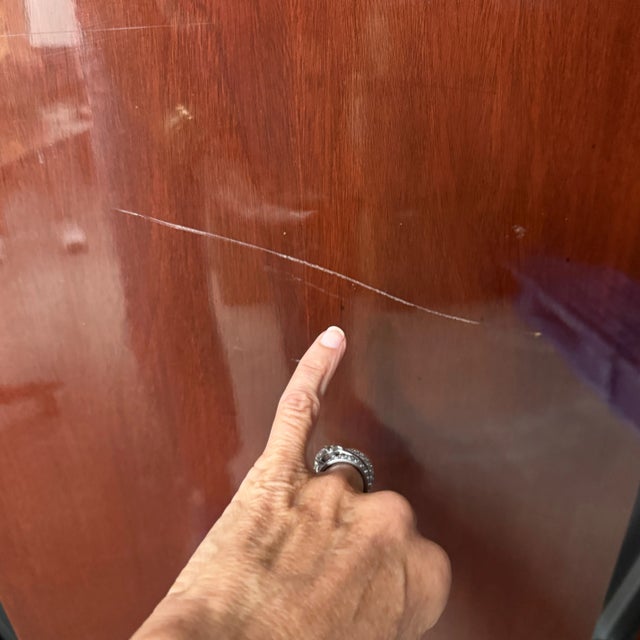 Vintage Double Pedestal Dining Table For Sale - Image 9 of 16