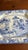 A Large Mason's Ironstone China Blue Transfer Decorated Platter "Turner Willow" Pattern, Circa 1830's Impressed Mark:...