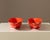 Mid-Century Modern California Pottery Red Boat Bowls With Gold Trim - A Pair For Sale In Sacramento - Image 6 of 11