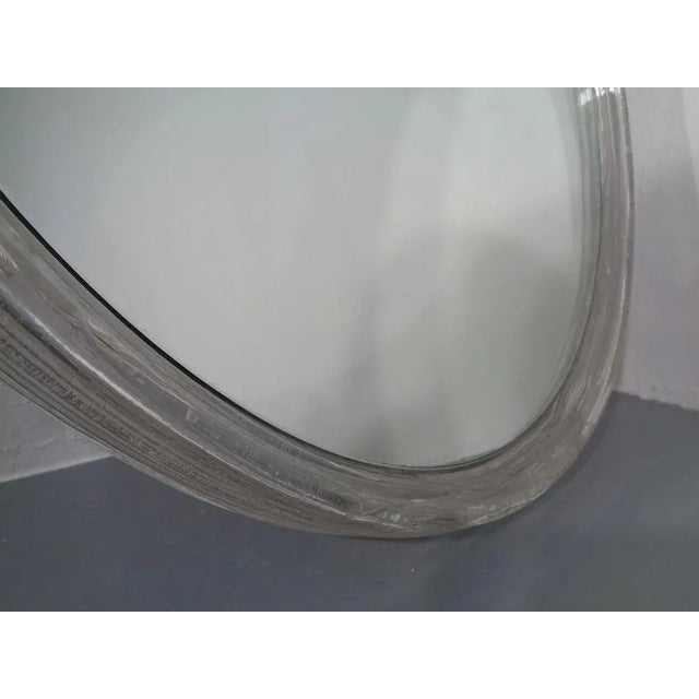 Large Acrylic Glass Mirror, 1970s For Sale - Image 9 of 14