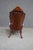 Victorian Revival Rosewood Slipper Chair Attributed to Henry Belter For Sale - Image 9 of 10