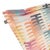 Infused with a playful palette of blues, this fabric features a modern, stepped pattern that brings an artistic energy to...