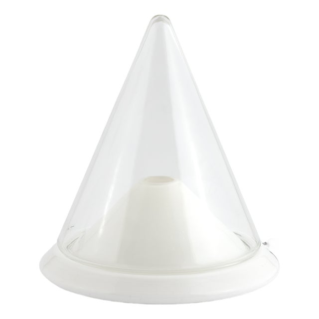 Vintage Italian Table Lamp by Murano Due & Vetri, 1980s For Sale