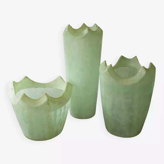 Sculptural Vases in Fiberglass, Set of 3 For Sale - Image 9 of 9